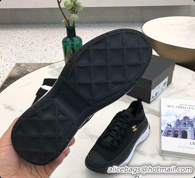 Luxurious Chanel Trainers Sneaker In Black 6080306