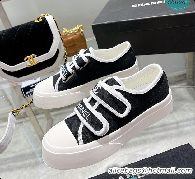 Good Quality Chanel In Black Sneakers Canvas 6080308