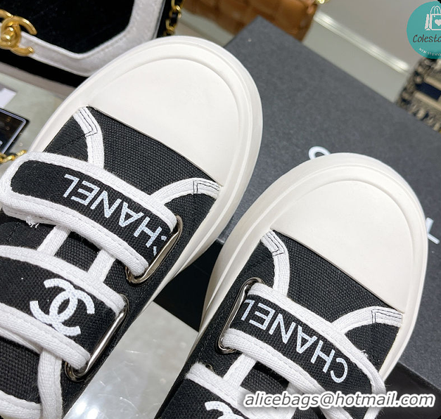 Good Quality Chanel In Black Sneakers Canvas 6080308