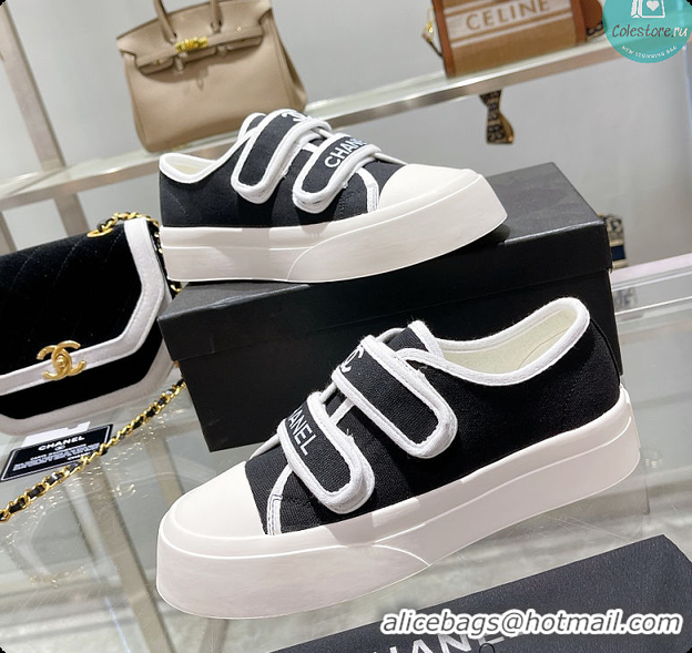 Good Quality Chanel In Black Sneakers Canvas 6080308