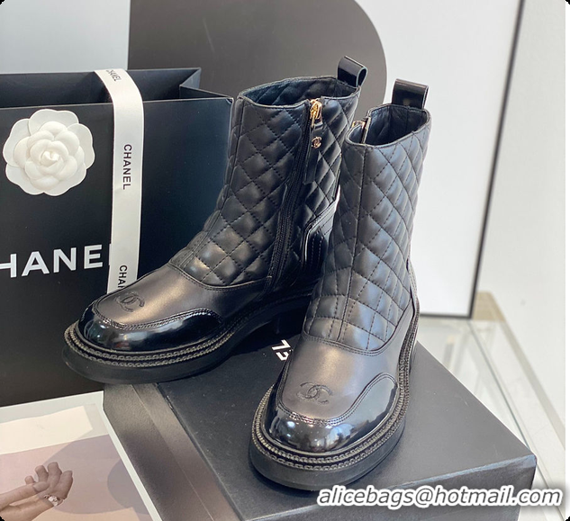 Popular Style Chanel Boots In Black 002 6080309