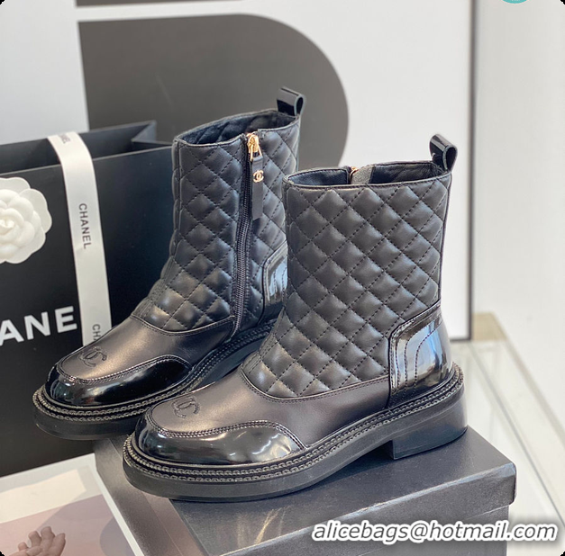 Popular Style Chanel Boots In Black 002 6080309