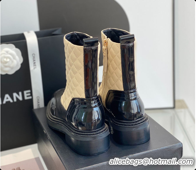 Grade Quality Chanel Boots In Beige 002 6080309