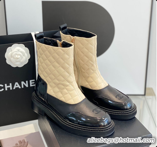 Grade Quality Chanel Boots In Beige 002 6080309