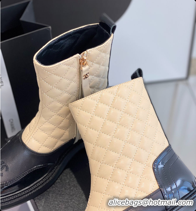 Grade Quality Chanel Boots In Beige 002 6080309
