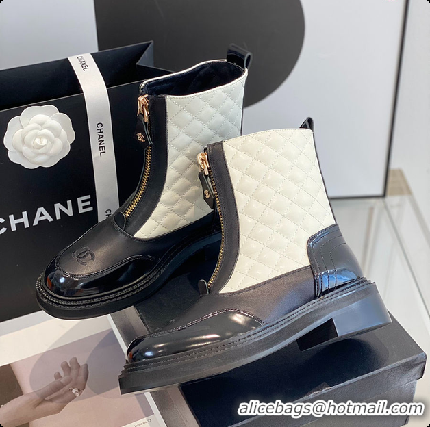 Best Grade Chanel Boots In White 001 6080311