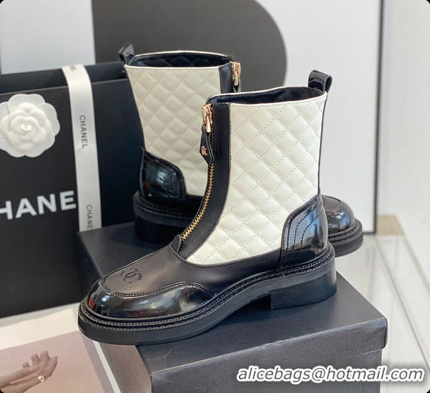 Best Grade Chanel Boots In White 001 6080311