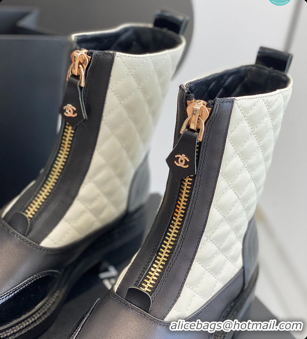 Best Grade Chanel Boots In White 001 6080311