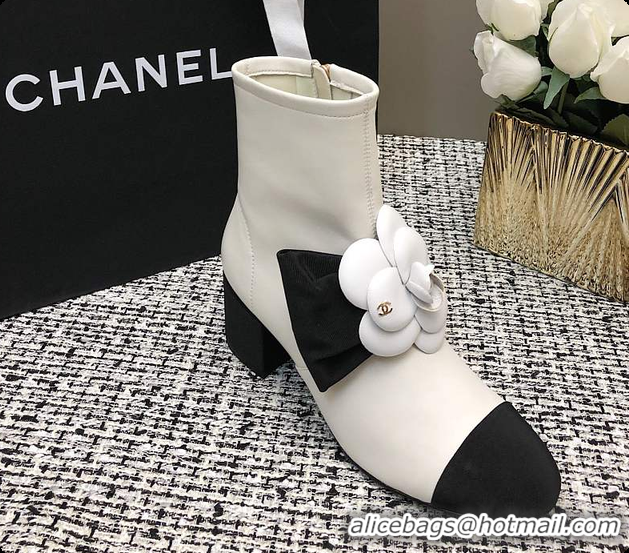 Popular Style Chanel Low Boots White 6080405