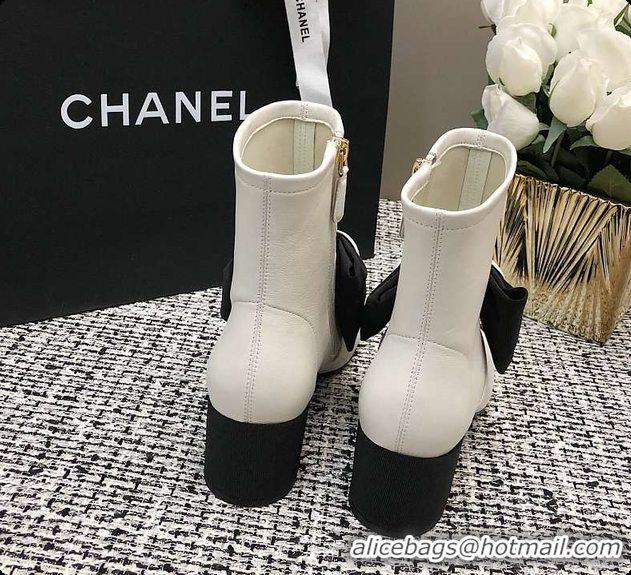 Popular Style Chanel Low Boots White 6080405