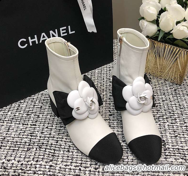Popular Style Chanel Low Boots White 6080405