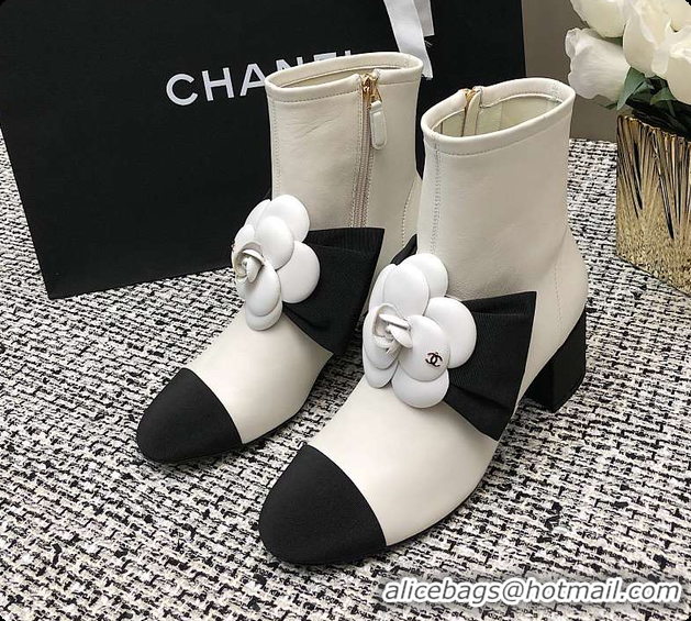 Popular Style Chanel Low Boots White 6080405