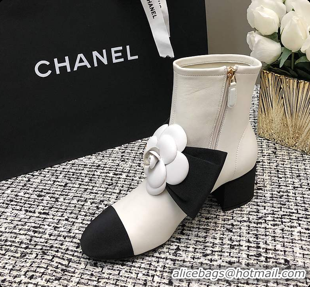 Popular Style Chanel Low Boots White 6080405