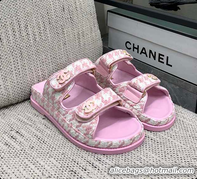 Popular Style Chanel Slipper Light Pink 6080414