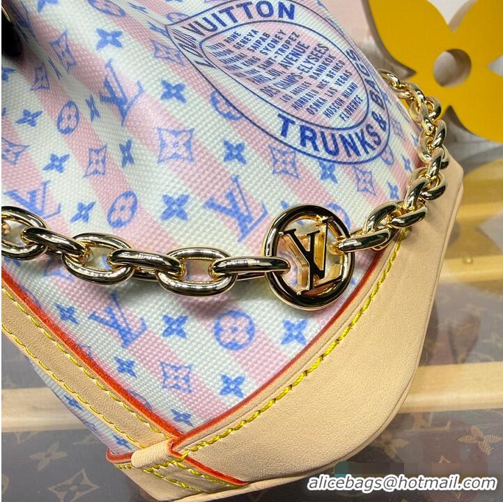 Buy Discount Louis Vuitton Nano Noé LV Stamp M29029 Blue 2026