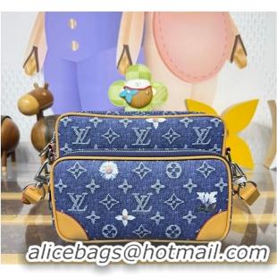 Best Product Louis Vuitton Nil Monogram Flowers Denim M27095 Blue 2026