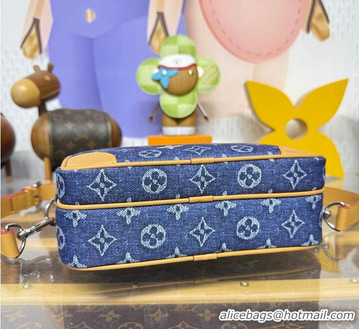 Best Product Louis Vuitton Nil Monogram Flowers Denim M27095 Blue 2026