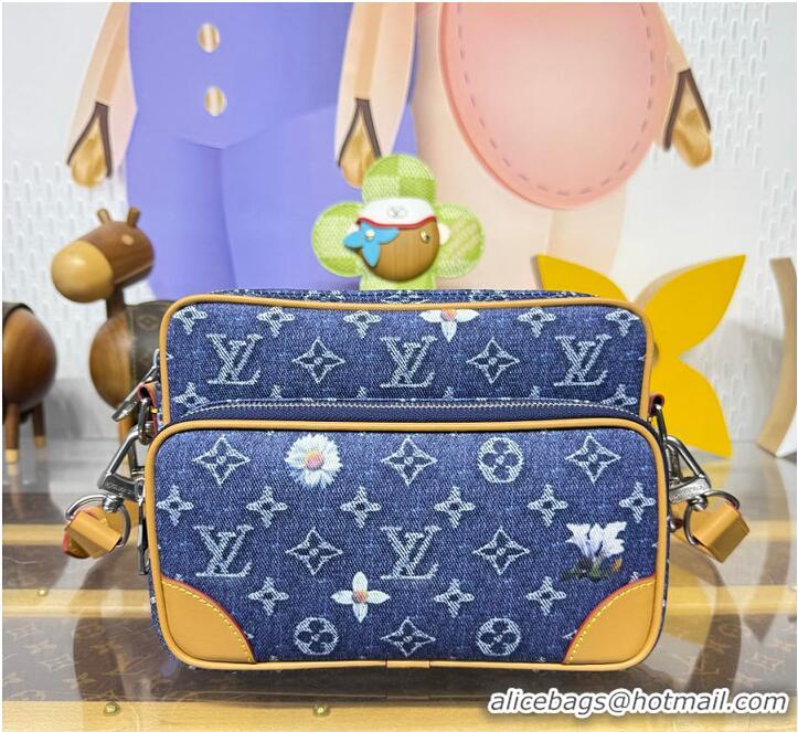Best Product Louis Vuitton Nil Monogram Flowers Denim M27095 Blue 2026