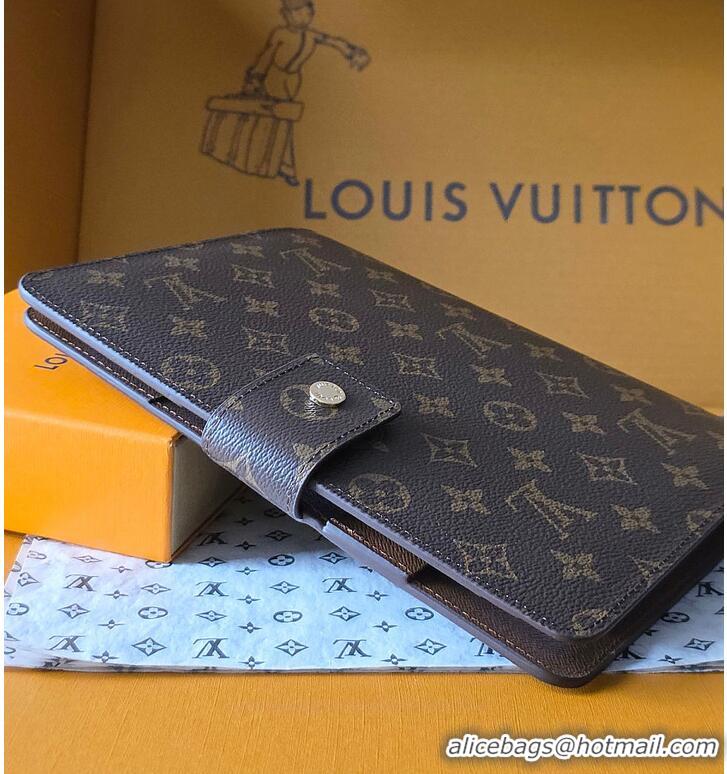 High Quality Louis Vuitton Monogram Canvas Large Ring Agenda Cover R20107 2026