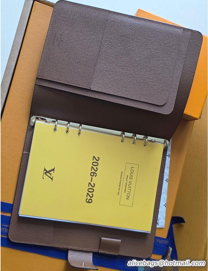 High Quality Louis Vuitton Monogram Canvas Large Ring Agenda Cover R20107 2026