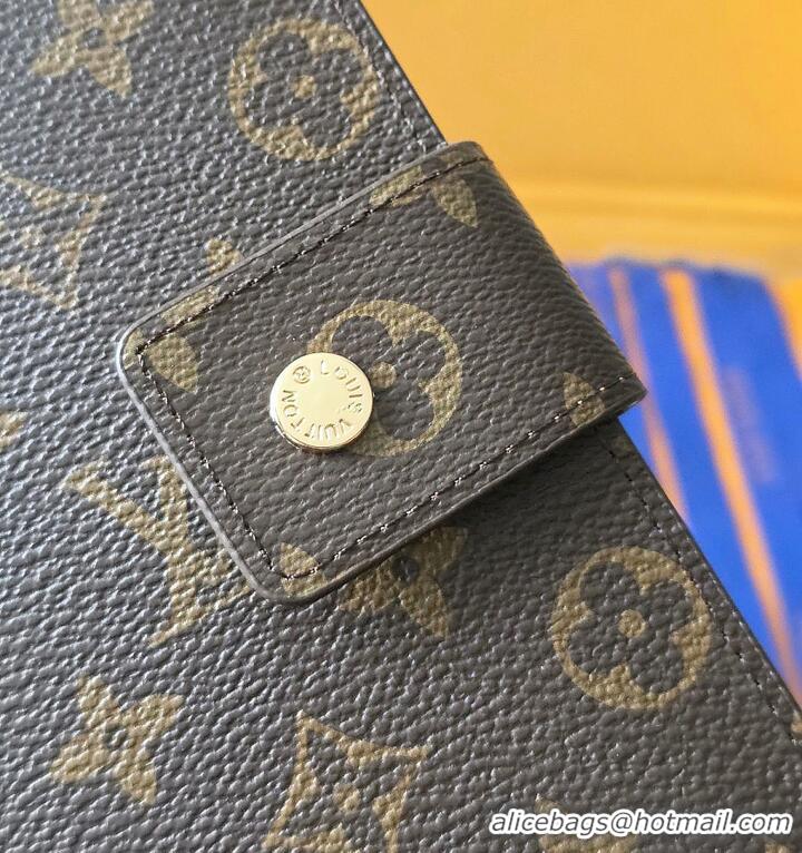 High Quality Louis Vuitton Monogram Canvas Large Ring Agenda Cover R20107 2026