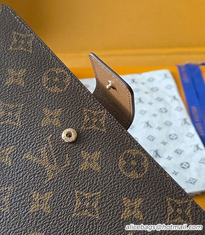 High Quality Louis Vuitton Monogram Canvas Large Ring Agenda Cover R20107 2026