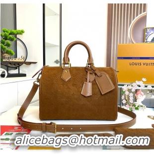 New Fashion Louis Vuitton Speedy P9 Bandoulière 30 Brown Cowhide Leather M28505 2026