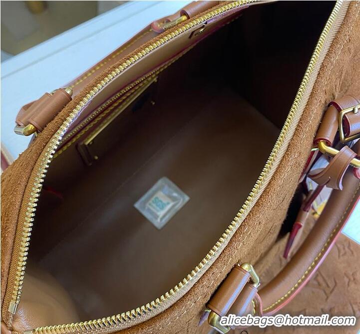 New Fashion Louis Vuitton Speedy P9 Bandoulière 30 Brown Cowhide Leather M28505 2026