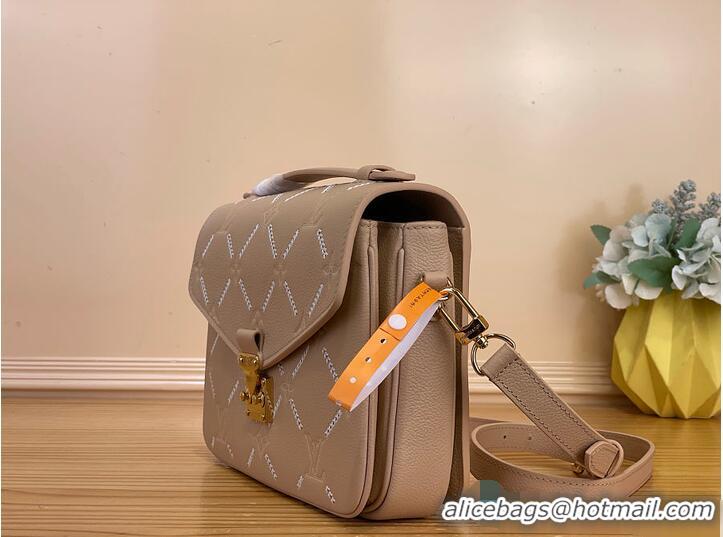 Reasonable Price Louis Vuitton Pochette Metis MM Hazelnut Couture M25682 2026
