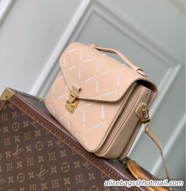 Reasonable Price Louis Vuitton Pochette Metis MM Hazelnut Couture M25682 2026