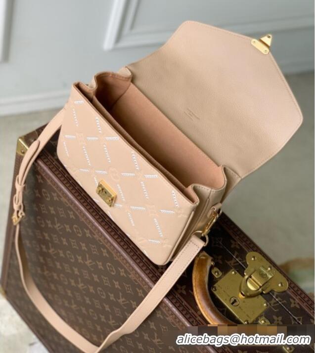 Reasonable Price Louis Vuitton Pochette Metis MM Hazelnut Couture M25682 2026
