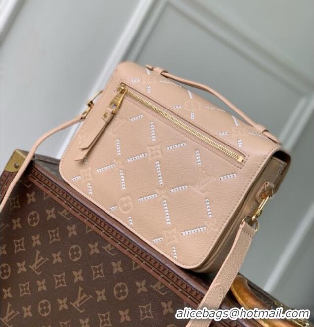 Reasonable Price Louis Vuitton Pochette Metis MM Hazelnut Couture M25682 2026