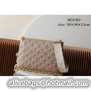 Best Quality Louis Vuitton Coussin PM M21263 Taupe 2026