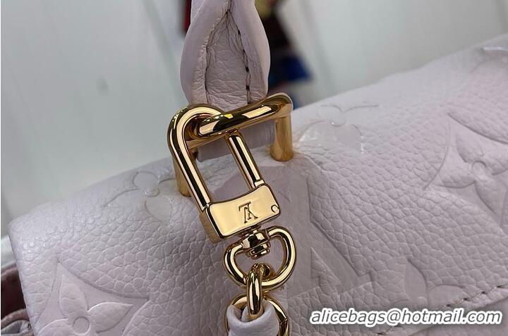 Discount Louis Vuitton Nano Madeleine Monogram Empreinte Leather M27043 Sweet Lavender