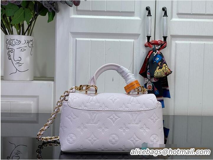 Discount Louis Vuitton Nano Madeleine Monogram Empreinte Leather M27043 Sweet Lavender