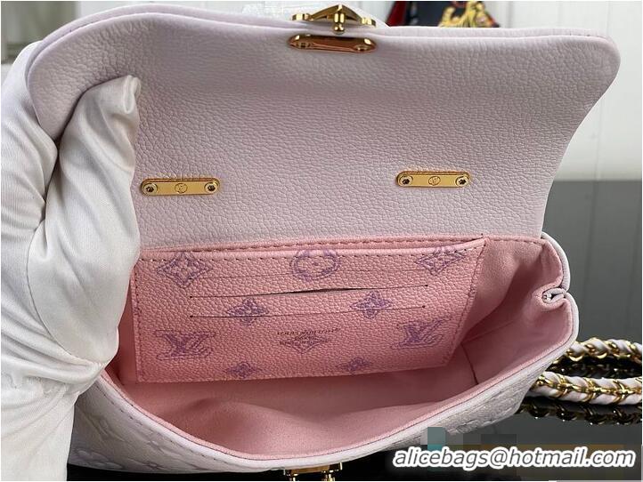 Discount Louis Vuitton Nano Madeleine Monogram Empreinte Leather M27043 Sweet Lavender