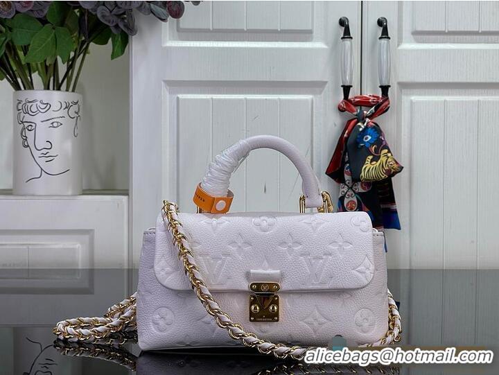 Discount Louis Vuitton Nano Madeleine Monogram Empreinte Leather M27043 Sweet Lavender