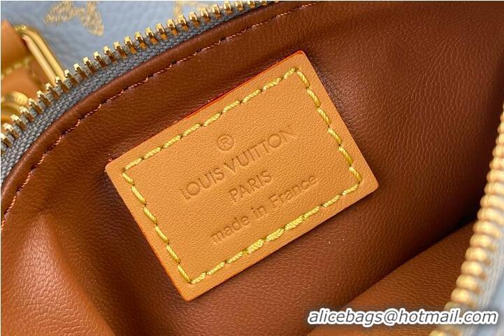 Buy Classic Louis Vuitton Speedy P9 Bandoulière 25 Golden Silk Blue M27047