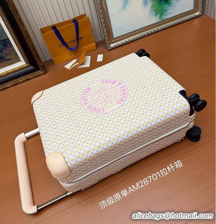 Buy New Cheap Louis Vuitton Horizon 55 Banana Yellow LV Stamp M27056