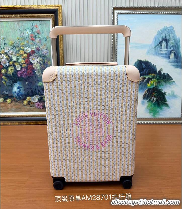 Buy New Cheap Louis Vuitton Horizon 55 Banana Yellow LV Stamp M27056