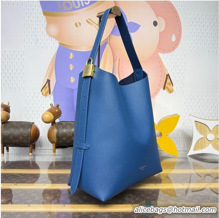 Most Popular Louis Vuitton Low Key Hobo MM Prussian Blue M27049 2026