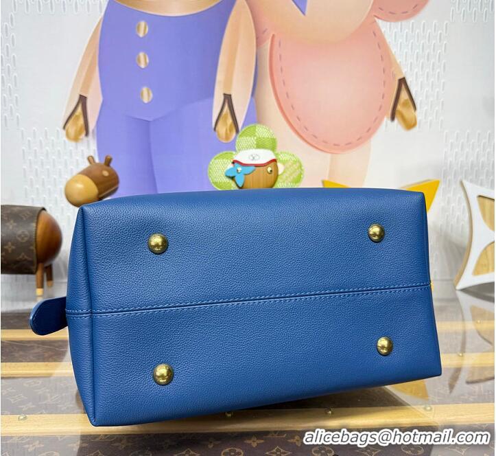 Most Popular Louis Vuitton Low Key Hobo MM Prussian Blue M27049 2026