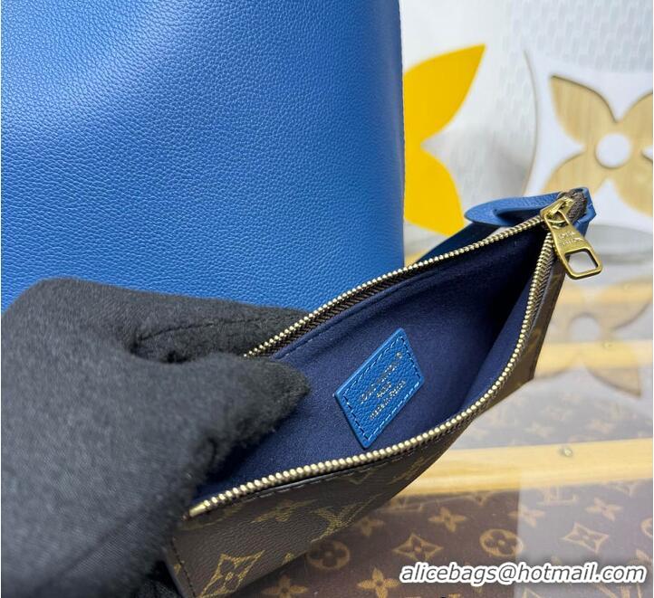 Most Popular Louis Vuitton Low Key Hobo MM Prussian Blue M27049 2026