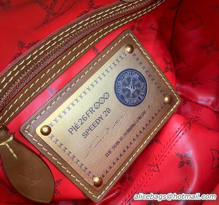 Well Crafted Louis Vuitton Speedy P9 Bandoulière 20 Camel Washed Stripes M27050 2026