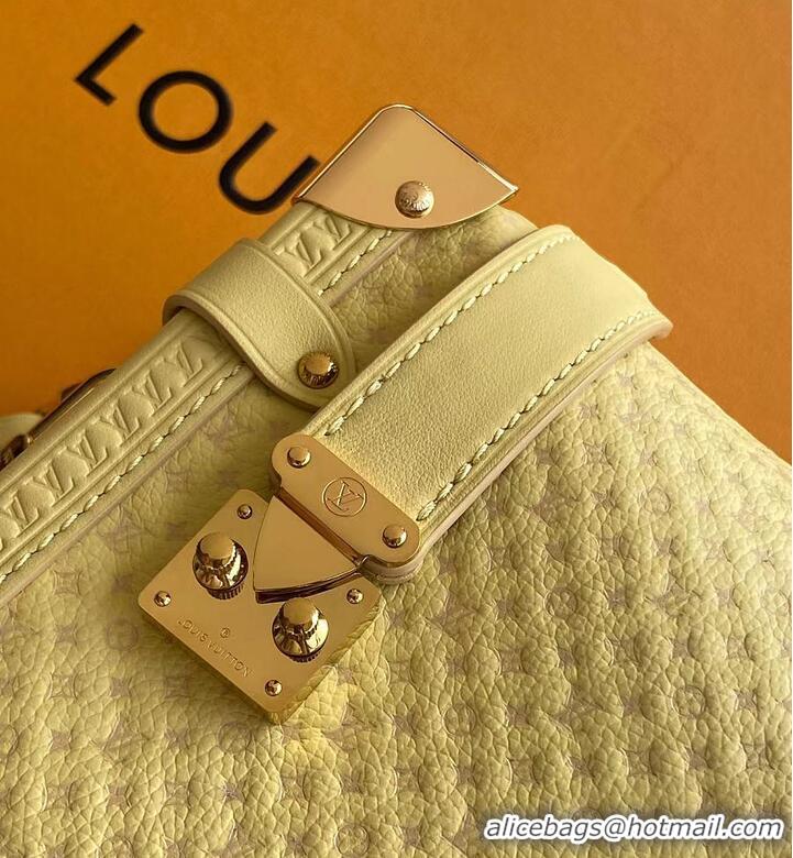 Luxury Fashion Louis Vuitton Side Trunk MM Banane Calfskin leather M27051 2026