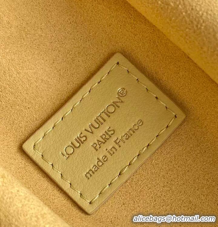 Luxury Fashion Louis Vuitton Side Trunk MM Banane Calfskin leather M27051 2026