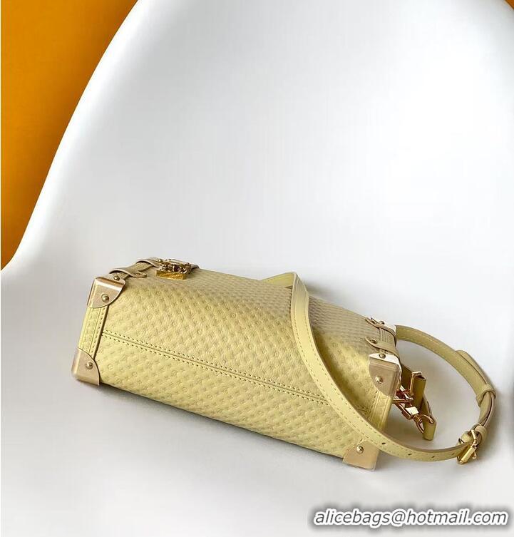 Luxury Fashion Louis Vuitton Side Trunk MM Banane Calfskin leather M27051 2026