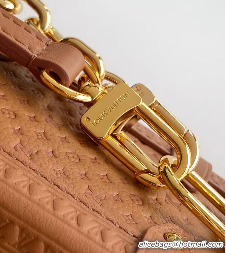 Buy Fashionable Louis Vuitton Side Trunk MM Noisette Calfskin leather M27051 2026