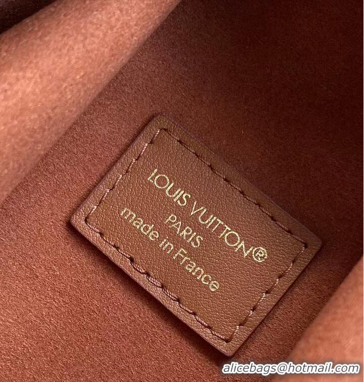 Buy Fashionable Louis Vuitton Side Trunk MM Noisette Calfskin leather M27051 2026