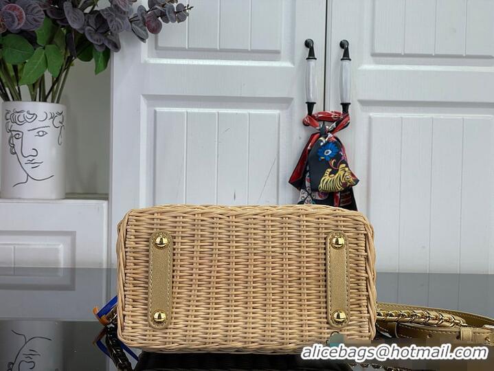 Buy Promotional Louis Vuitton Capucines Mini Gold Rattan and Cowhide leather M27063